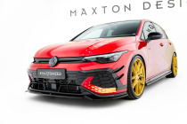 Volkswagen Golf GTI Clubsport Mk8 Facelift 2024+ Frontsplitter / Frontläpp V.4 Maxton Design